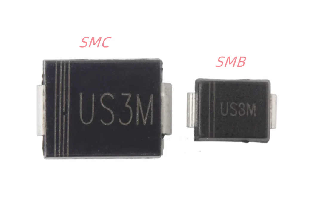 SMB SMC HER308, US3M 3A, 1000V, 100 